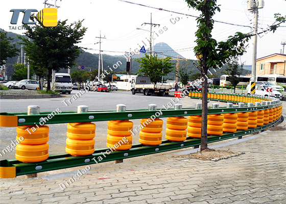 comprare Barriere di protezione della strada della barriera del rullo della strada principale del metallo per il tunnel curvo online manufacture