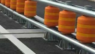 comprare Barriera di sicurezza a rulli da 2000 mm, gialla con strisce nere, resistente agli urti, barriera di sicurezza industriale per aree di lavoro online manufacture