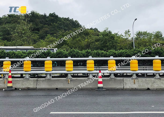 comprare Barriera di sicurezza di plastica del rullo della guardavia della scala a chiocciola di traffico flessibile online manufacture