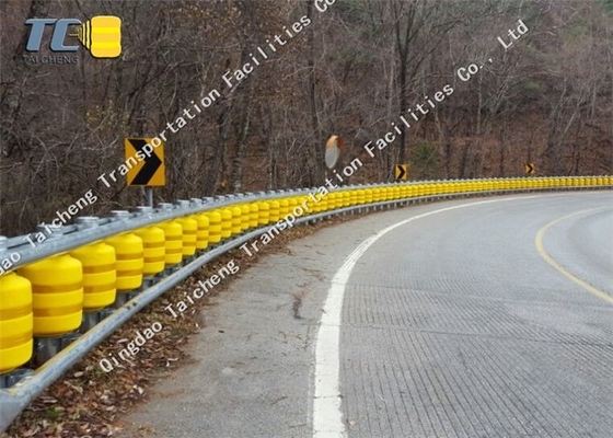 Good price Sistema di barriera di sicurezza d'acciaio ondulato del rullo per la guardavia del bordo della strada in linea