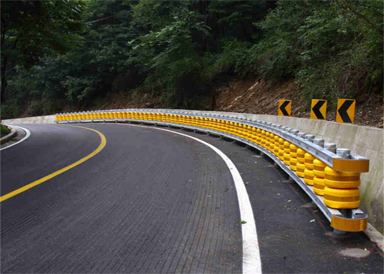 Servizio del ODM dell'OEM di EVA Material della barriera del rullo di sicurezza di strada principale del poliuretano