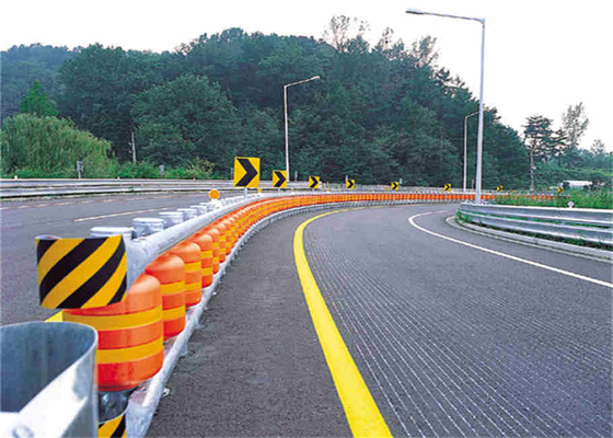 Strisce riflettenti di visione notturna di EVA Highway Rotating Barrier With