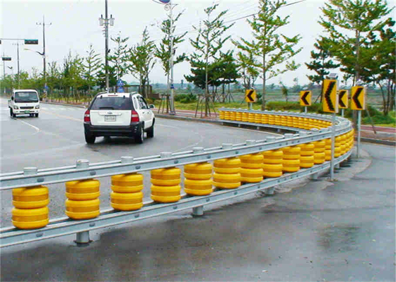 Good price Guardavia protettiva della barriera del rullo di sicurezza stradale della strada principale in linea
