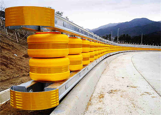 Good price Sistema d'acciaio della guardavia della barriera del rullo per sicurezza stradale in linea