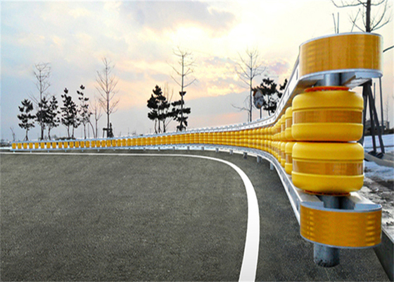 Good price Barriera a rullo di sicurezza a tamburo resistente agli urti che assorbe energia per la protezione stradale in linea