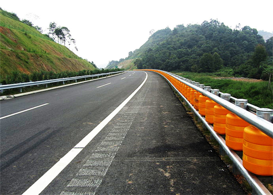 Barriera a rulli per autostrade in poliuretano EVA con caratteristica anticorrosione