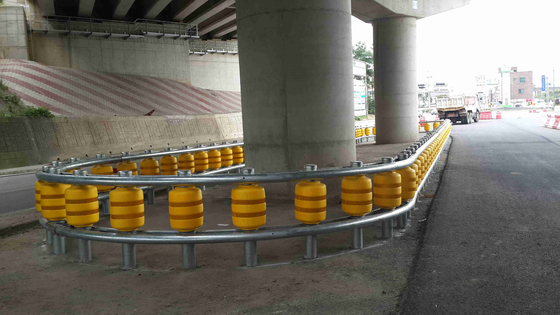 Autostrade Macchina per la formazione di rotoli di ringhiera con grande cilindrata di diametro 245/350 mm