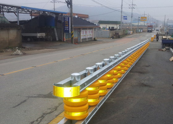 Barriera del rullo compressore della guardavia di Eva Buckets Rolling Anti Crash di sicurezza stradale
