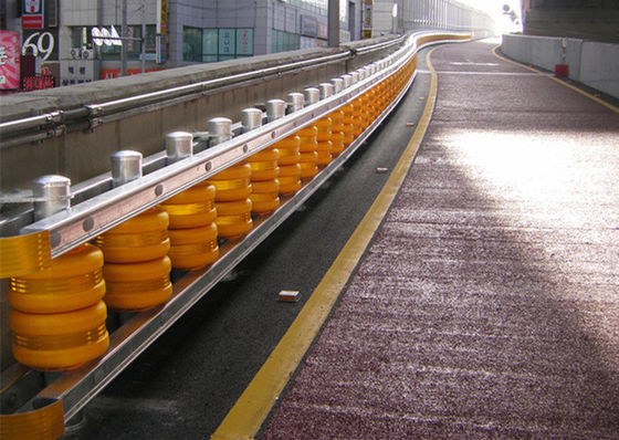 Prezzo buono Rullo stradale per costruzioni laminato a freddo zincato a caldo, diametro 245-350 mm, attrezzatura durevole per impieghi gravosi per progetti di costruzione stradale in linea