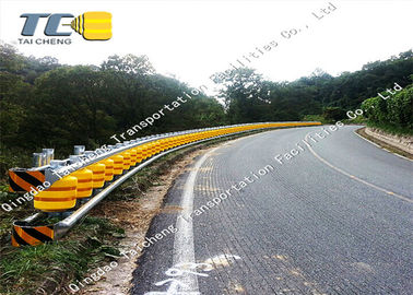 Good price Struttura ad alta intensità di zincatura a caldo della barriera Q235 del rullo di sicurezza di strada principale in linea
