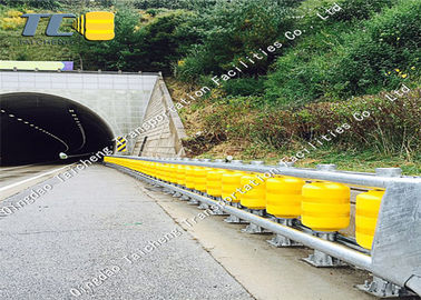 Good price Guardavia antiurto girante flessibile del barilotto di sicurezza della barriera durevole del rullo in linea