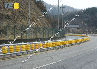 L'unità di elaborazione di iso 9001 spuma Foller della barriera di sicurezza gialla della strada 350*500MM