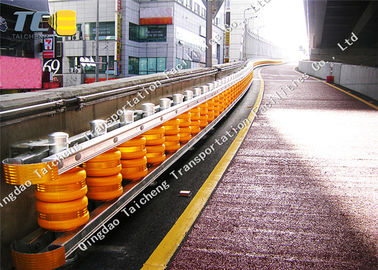 Good price Anti corrosione della barriera gialla del rullo compressore 50 metri di guardavia protettiva in linea