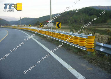 Good price Sistema di barriera del rullo della strada principale Q235 Q345 con il barilotto di EVA Polyurethane in linea
