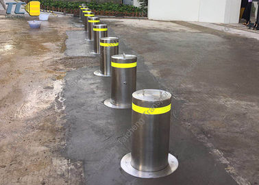 Bollard automatico in acciaio con velocità di apertura di 3,5 secondi Protezione IP68 Protezione termica -40-70°C