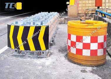 Sicurezza del traffico cuscino anti-colisione barriera in acciaio
