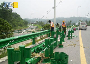 Good price Guardavie d'acciaio ondulate della barriera di sicurezza del fascio della strada principale W due inossidabili in linea